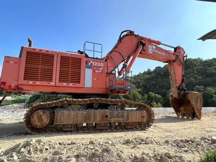 Giappone Usato Hitachi escavatore 120 tonnellate in vendita Usato EX1200 Jindongyu Macchine