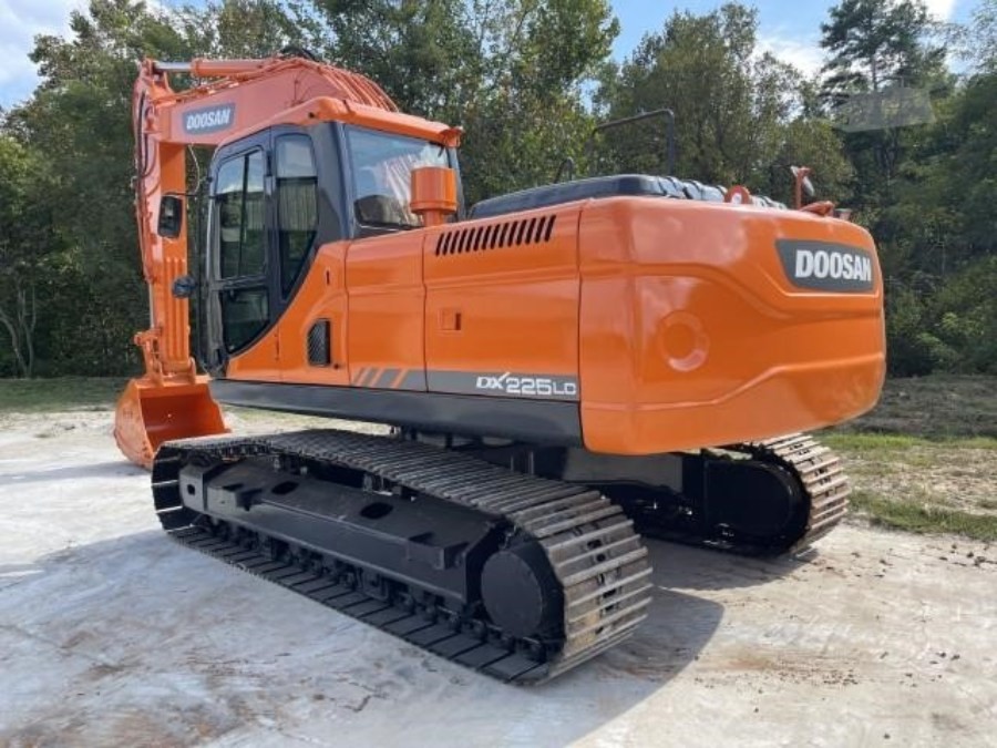 Corea Usato escavatore Doosan in vendita DX225LC di seconda mano Macchine Jindongyu