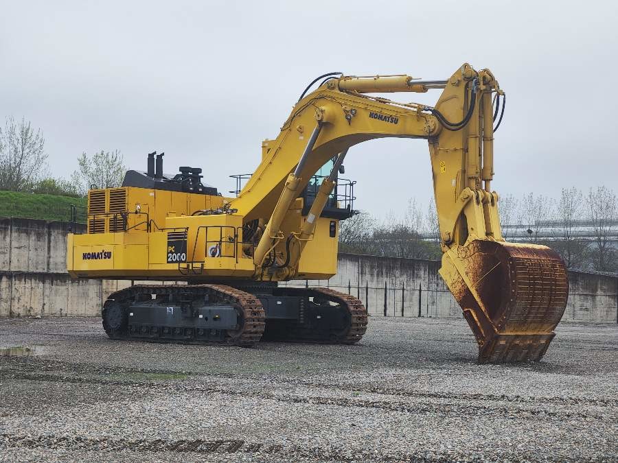 Giappone Escavatori Komatsu usati in vendita Macchine PC2000-8 di seconda mano Jindongyu