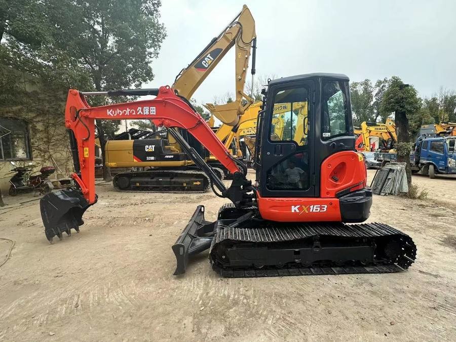 Kubota Kx163 escavatore di alta qualità usato escavatore Kx165 Kx161 mini idraulico