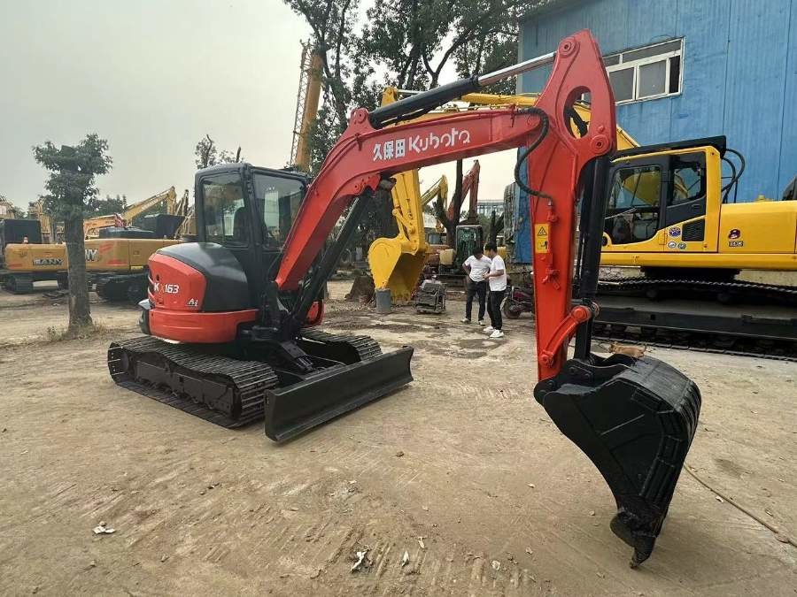 Kubota Kx163 escavatore di alta qualità usato escavatore Kx165 Kx161 mini idraulico
