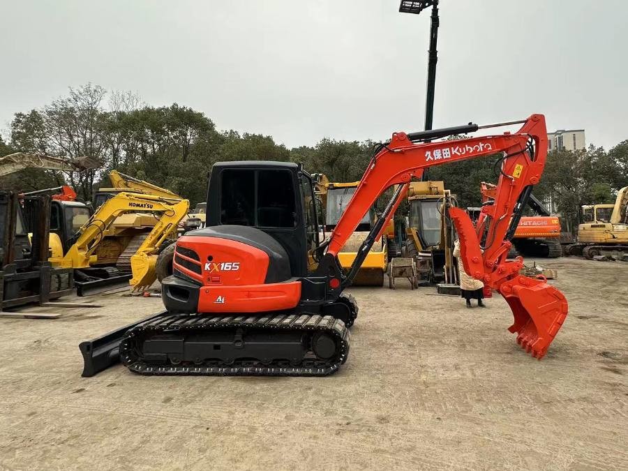 Giappone Escavatore Kubota Usato in vendita Usato KX165-5 Macchine Jindongyu