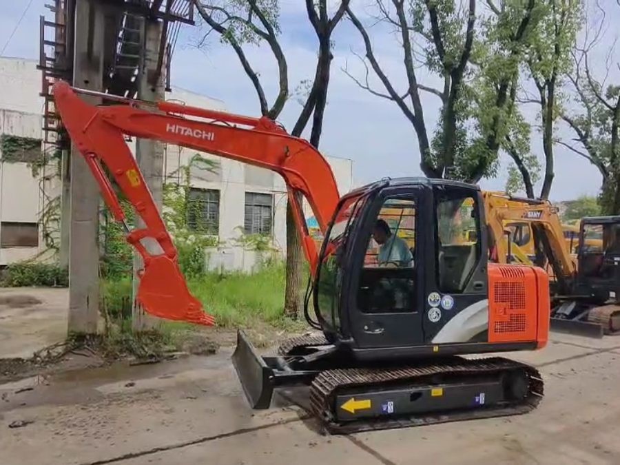 Giappone Usato Hitachi escavatore in vendita Usato ZX60 Jindongyu Macchine