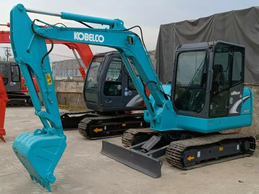 Giappone Escavatore usato Kobelco in vendita SK60 di seconda mano Macchine Jindongyu