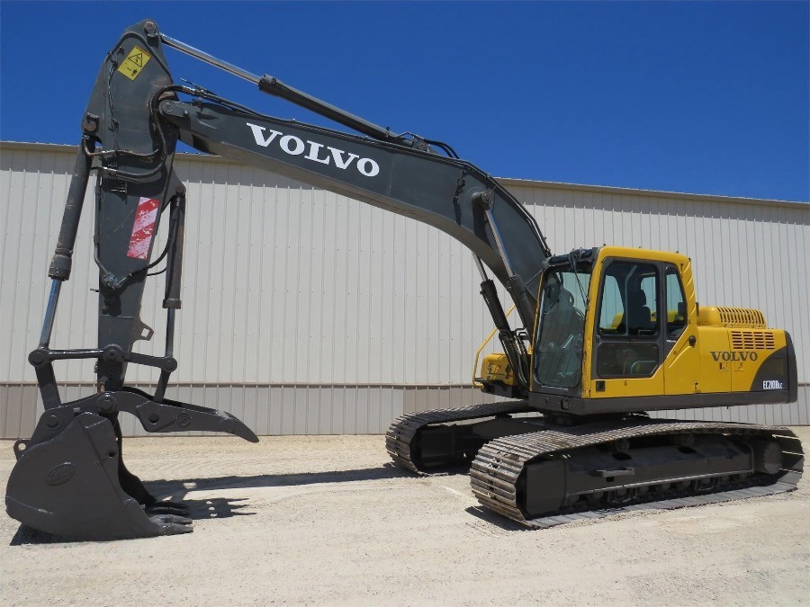 Corea Volvo Used Excavator in vendita EC210B di seconda mano Macchine Jindongyu