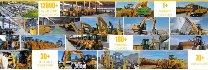 Used excavator
